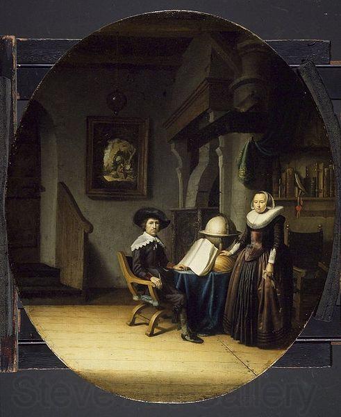 Gerrit Dou Burgomaster Hasselaar and His Wife France oil painting art